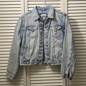 Light Wash Blue Jean Jacket